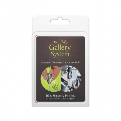 The Gallery System Push Button Security Hooks - Pack Shot