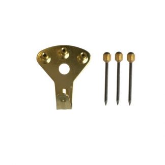 Euro Style Brass Picture hook 3 Pin