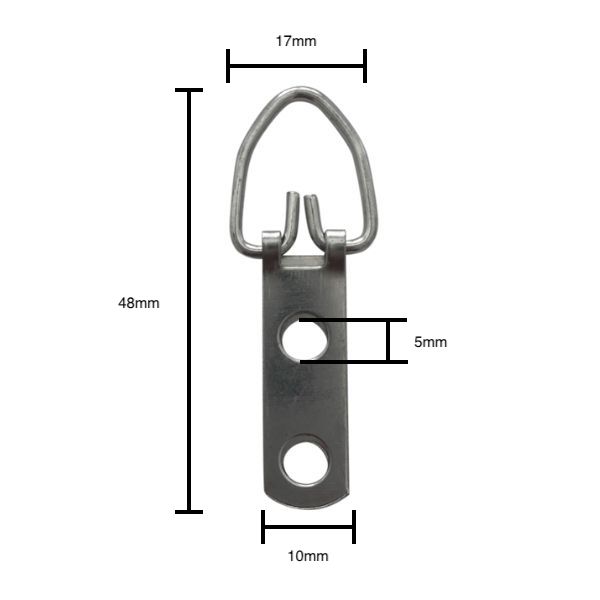 Narrow Strap Hanger | Picture Frame Hardware - Shakespeare Solutions™