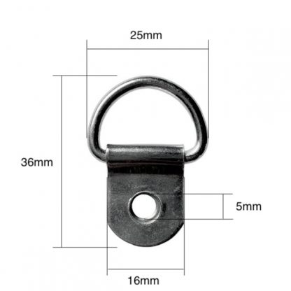 Large d-ring with measurements