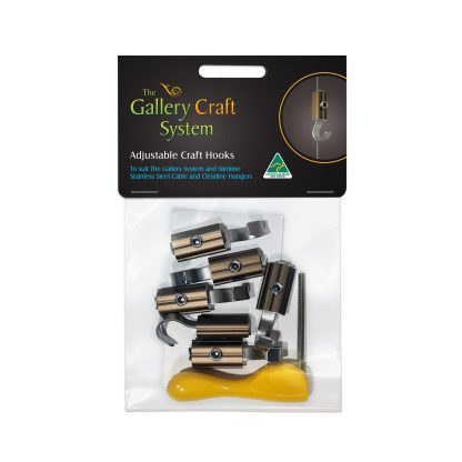 Gallery Craft Hooks – 12mm (6 Pack / 10 Pack) - Image 3