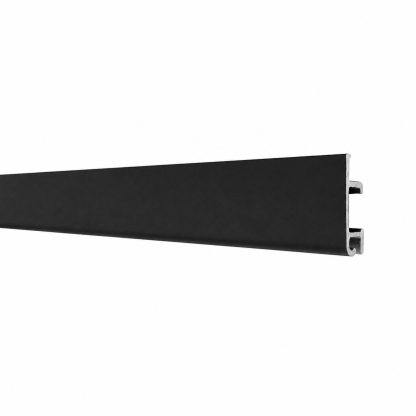 Slimline Art Hanging System - Track (rails) Black