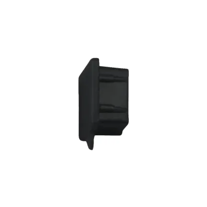 The Gallery System Black End Cap - Side Photo