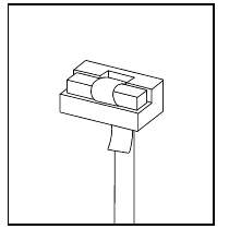 Clear Tape assembly step 4: completed locking capsule